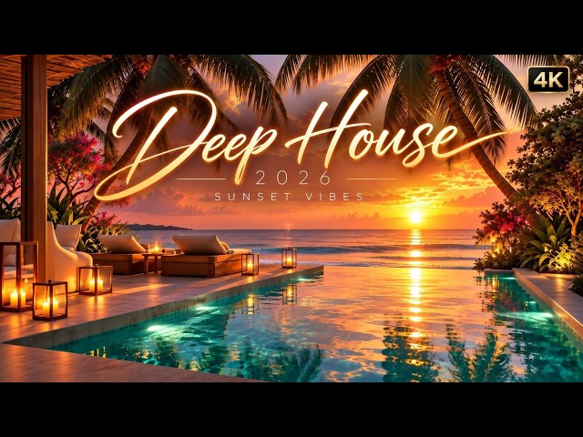 Sunset Deep House 2026 - Расслабляющая Музыка Дип Хаус И Тропический Чиллаут Для Отдыха