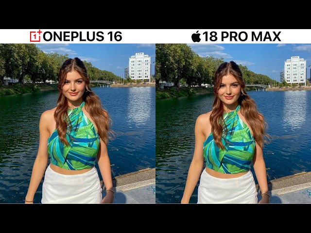 OnePlus 16 VS iPhone 18 Pro Max Camera Test Comparison