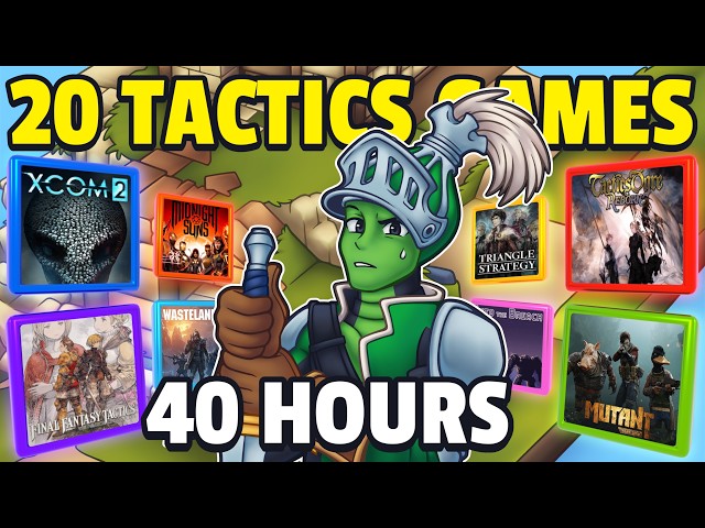 I Played 20 Tactics Games For 2 Hours Each To Find The Best Ones