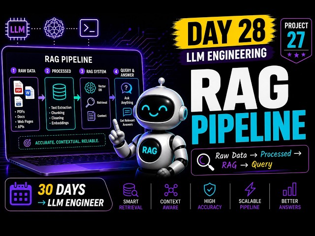 Day 28: Building an End-to-End AI Data Pipeline From Scratch (Python)