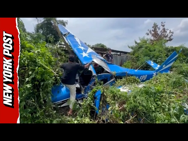 Eyewitness Captures Moment German Pilot Crashes Plane in Southern Thailand