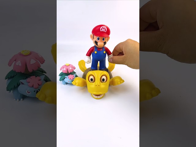 Unboxing Super Mario - Pikachu, Pokemon and Turtle toys Video #mario #toys