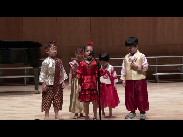 Kindergarten - Hello to All the Children of the World  (KAS Spring Concert 2016)