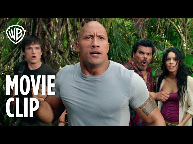 Journey 2: The Mysterious Island | Dinosaur Chase Scene | Movie Clip | Warner Bros. Entertainment