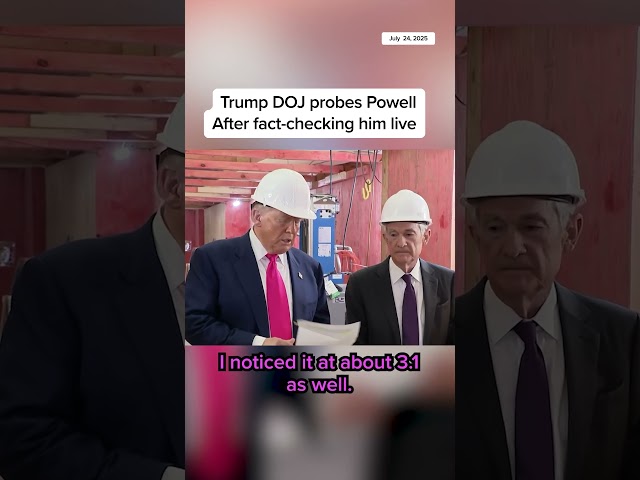 Trump DOJ probes Powell after fact-checking him live