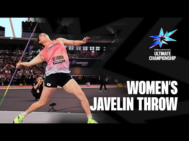 Full Women's Javelin Throw Final | World Athletics Ultimate Championship (On-track audio)