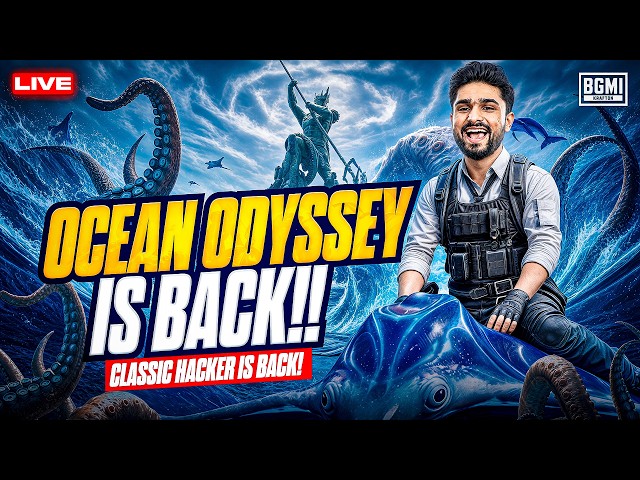 OCEAN MODE IS BACK | RANK PUSH TO #1 | BGMI LIVE