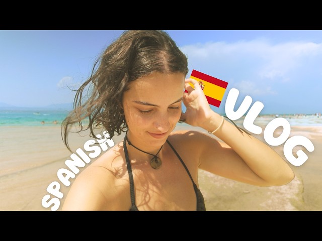 if you are learning Spanish I made this chill vlog for you! (w/ subtitles!)