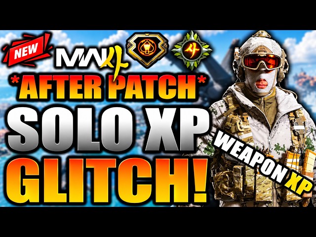 *AFTER PATCH* DMZ ✅ New SOLO XP/WEAPON XP GLITCH in MW4! MW4 GLITCHES/MW4 GLITCH