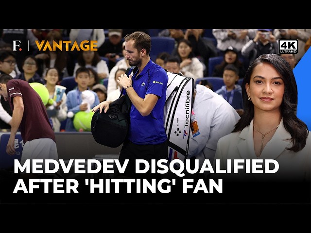Novak Djokovic Reaches China Open Final After Medvedev’s Shock Disqualification | Vantage | 4K