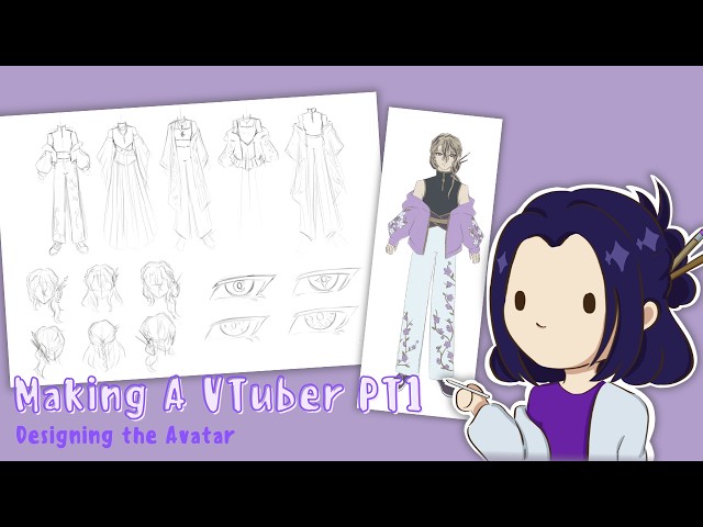 Making A Vtuber Model Part 1: Design