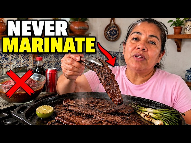 Never Marinate Your Carne Asada Again. Try This Old Mexican Trick Instead