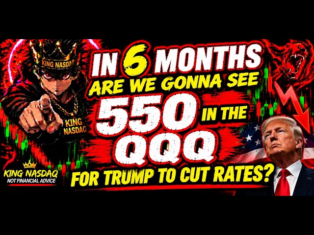 IS TRUMP DROPPING THE QQQ TOO 550 SOON TO CUT RATES WITH CRUDE OIL? Here Is What You NEED TO KNOW!