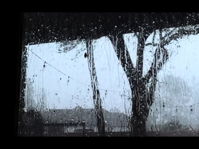 Cozy Rain on Window 🌧️ Real Rain Sounds for Study & Deep Work