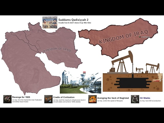 HOI4 - Iraq Achievements & Its Fun!