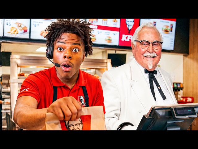 iShowSpeed Spends 24 Hrs As A KFC Employee!