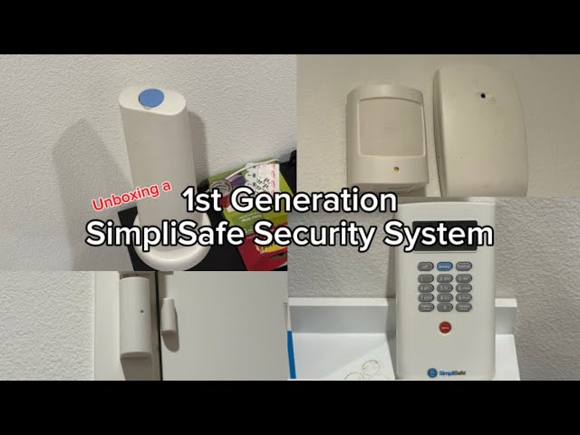 Unboxing a 1st Generation SimpliSafe Security System