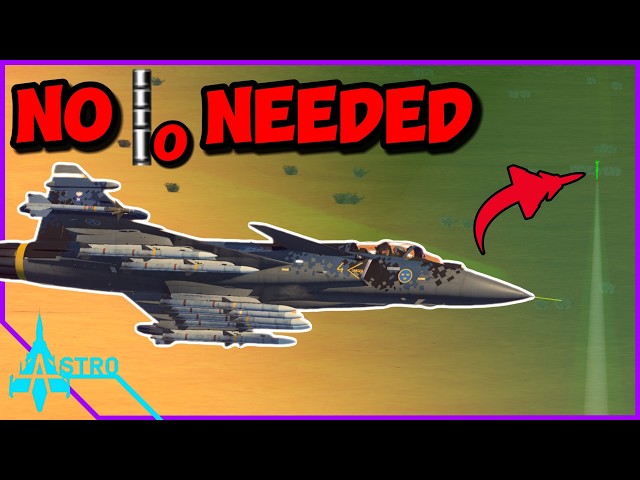 How To Notch In War Thunder WITHOUT Chaff - Tutorial