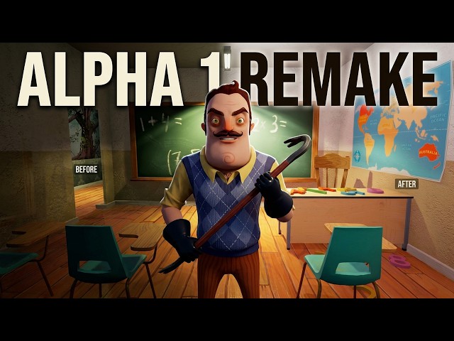 Hello Neighbor - Alpha 1 Remake | Full Game Walkthrough