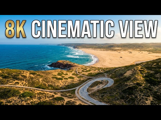 Is This the Most Beautiful Beach in Portugal? Bordeira Beach 8K 360° View