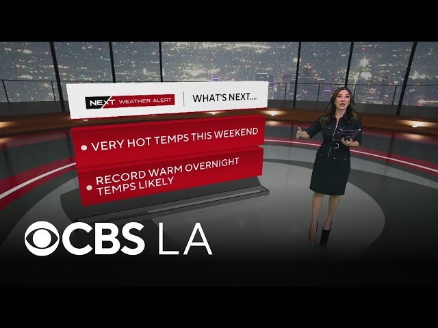 Amber Lee’s NEXT Weather forecast
