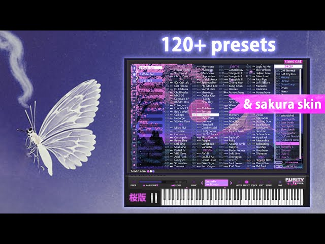 [free] purity presets ••• BUTTERFLY ••• rn'b, soul, 80ies