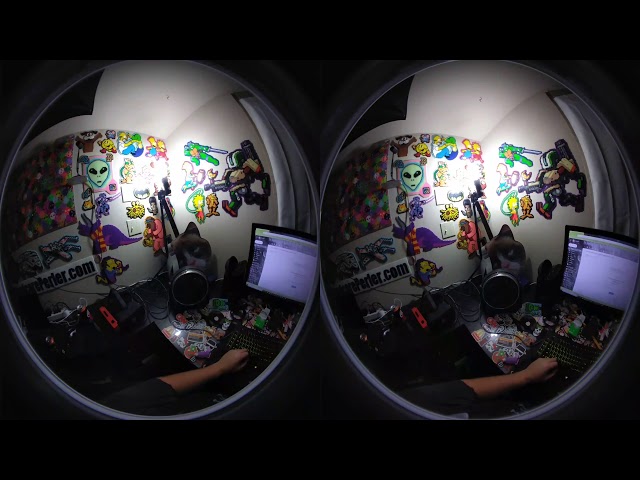 Streaming VR180 video Until The Camera Overheats
