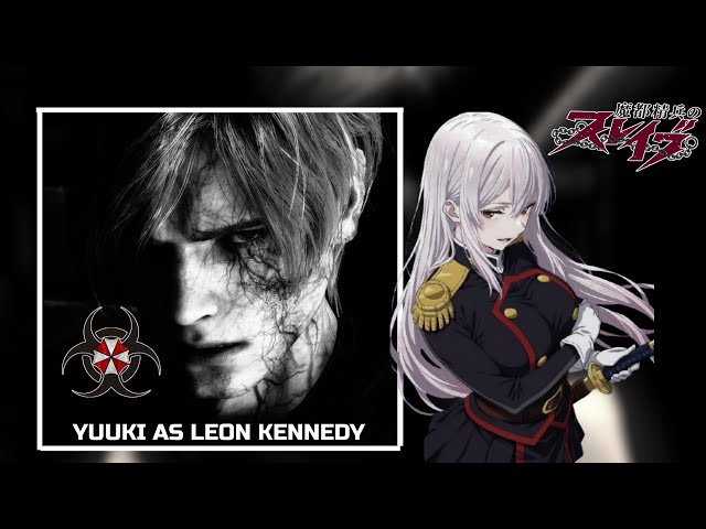 Mato Seihei No Slave React To YUUKI as LEON KENNEDY | RESIDENT EVIL | PUT VIDEO ON 2X | Gacha React