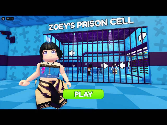ZOEY'S PRISON RUN! OBBY Roblox Gameplay Walkthrough