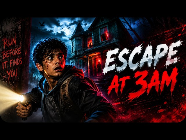3 AM Horror Escape 😱 | Scary Haunted House Live | Can I Survive Until Morning?