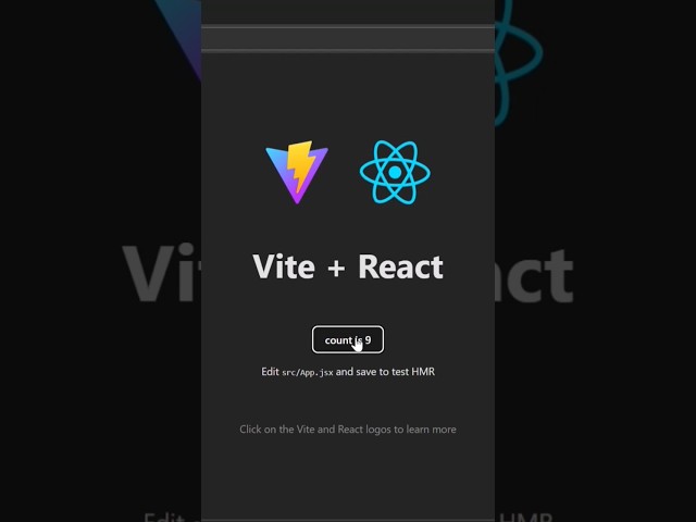 React + Vite Setup Tutorial (2025) | Fast & Easy Way to Start React App #react #ui
