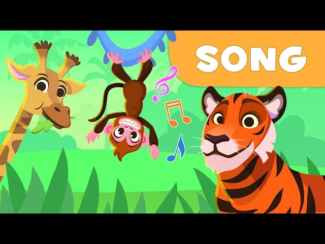 🎶 WILD ANIMAL SONG for Kids 🦁🐘🐒 The Wild Inside of You