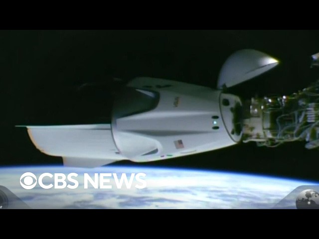 SpaceX Crew 13 docking at International Space Station