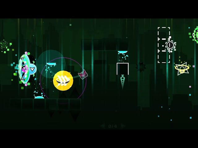 “Doublë” unfinished layout Geometry dash