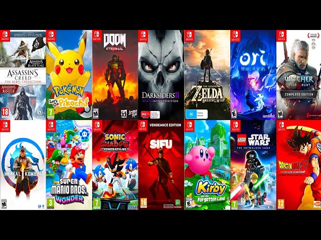 Top 40 Best Nintendo Switch Games Of All Time || 40 amazing games for Nintendo Switch