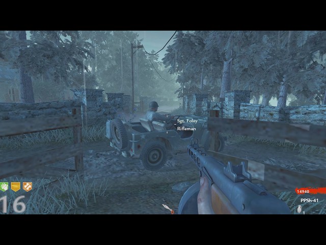 COD World at War Zombies: Seelow Full Gameplay  (No Commentary - 4K 60FPS)