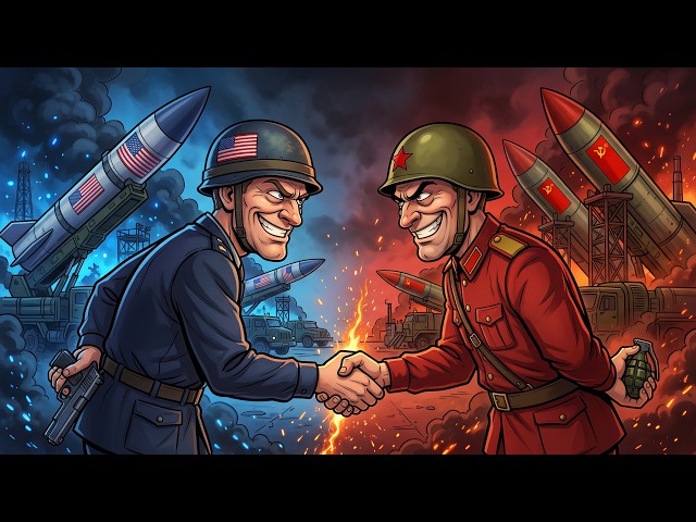 The Cold War Explained in 10 Minutes | USA vs USSR (1945–1991)
