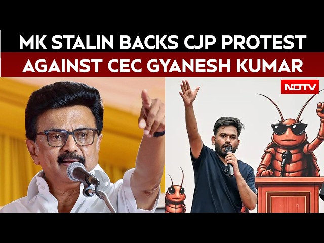 MK Stalin Backs CJP Protest, Rules Out Working With 'Backstabber' Congress