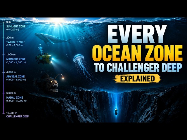The Deep Ocean Explained: Every Zone From Sunlight to Challenger Deep | Documentary