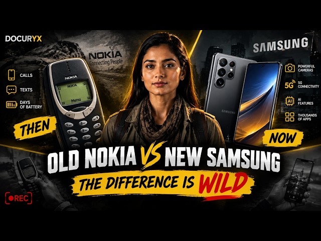 Old Nokia vs New Samsung — The Difference Is Wild