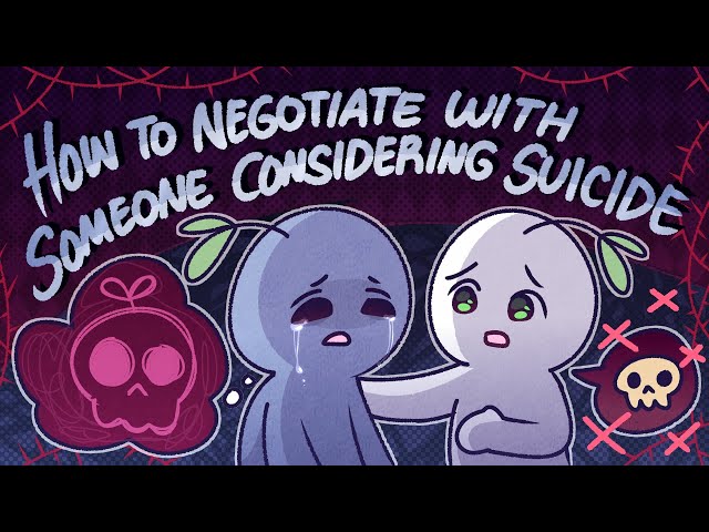 How to Help Someone Who is Suicidal Animated by Evelvaii