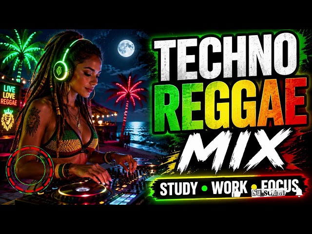 Techno Reggae Mix | Smooth Minimal Techno for Coding and Highly Productive Study