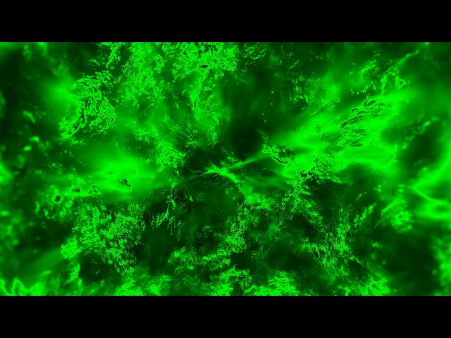 Cosmic Cloud Green Background Live Wallpaper 4K | No Sound