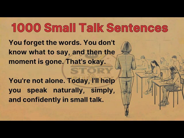 1000 Small Talk Sentences || 1000 Words English Talk || Improve Your English || Graded Reader