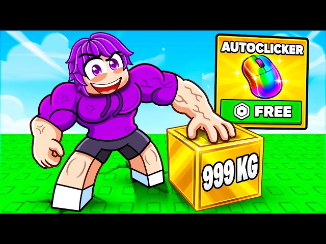 I Pretended to be a NOOB, then used an AUTO CLICKER in Lift a Cube