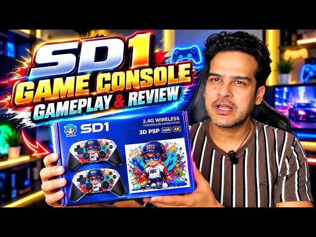 SD 1 retro console psp gameplay & Review 