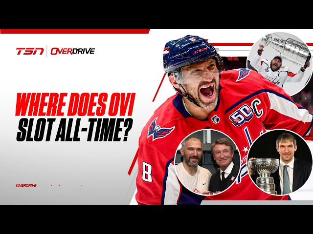 Where does Ovechkin rank all-time?