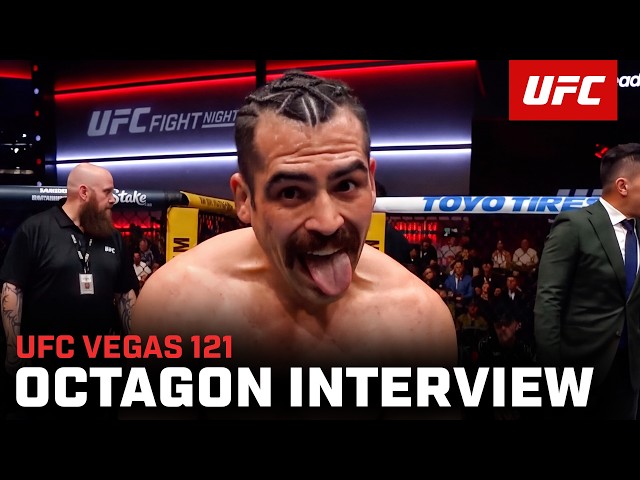 Luis Hernandez Octagon Interview | UFC Vegas 121