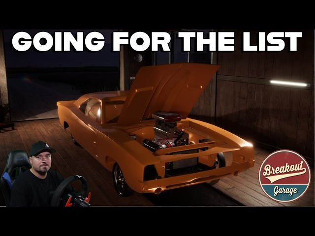 GOING FOR THE LIST IN BREAK OUT GARAGE