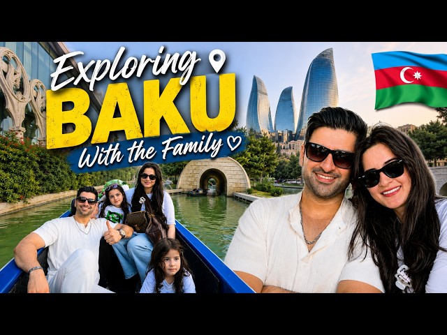 We’re Off to Baku! ✈️🇦🇿 | Family Vacation Vlog